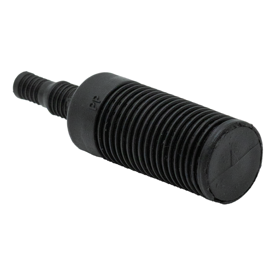 Filtre chimique lesté en plastique avec clapet anti-retour