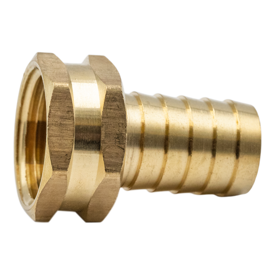Raccord pivotant 3/4 FGH x 3/4 cannelé (raccord de réparation de tuyau)