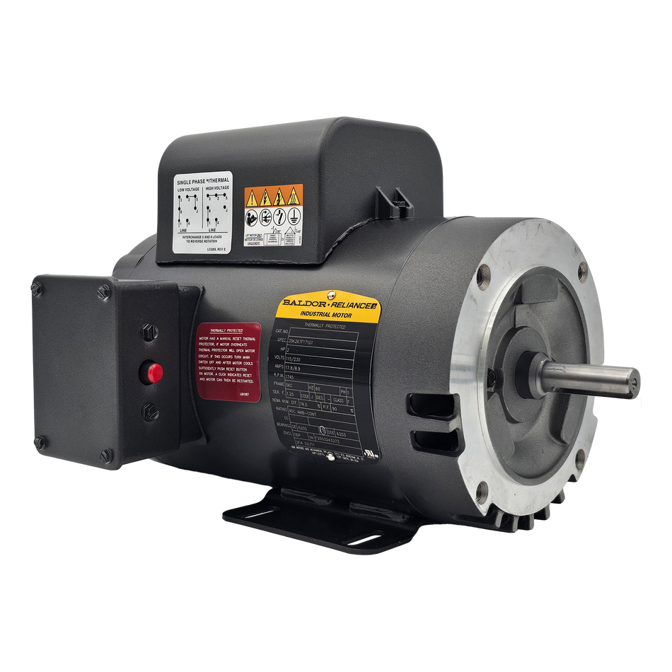TEFC 2HP 3450RPM CFACE 5/8" SHAFT  BALDOR PCL3515M