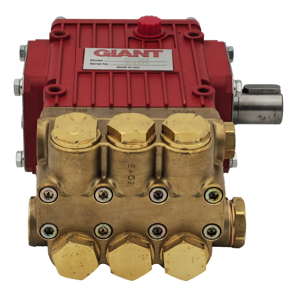 P218RX 3,4 GPM 2000 PSI 1750 tr/min arbre de 24 mm