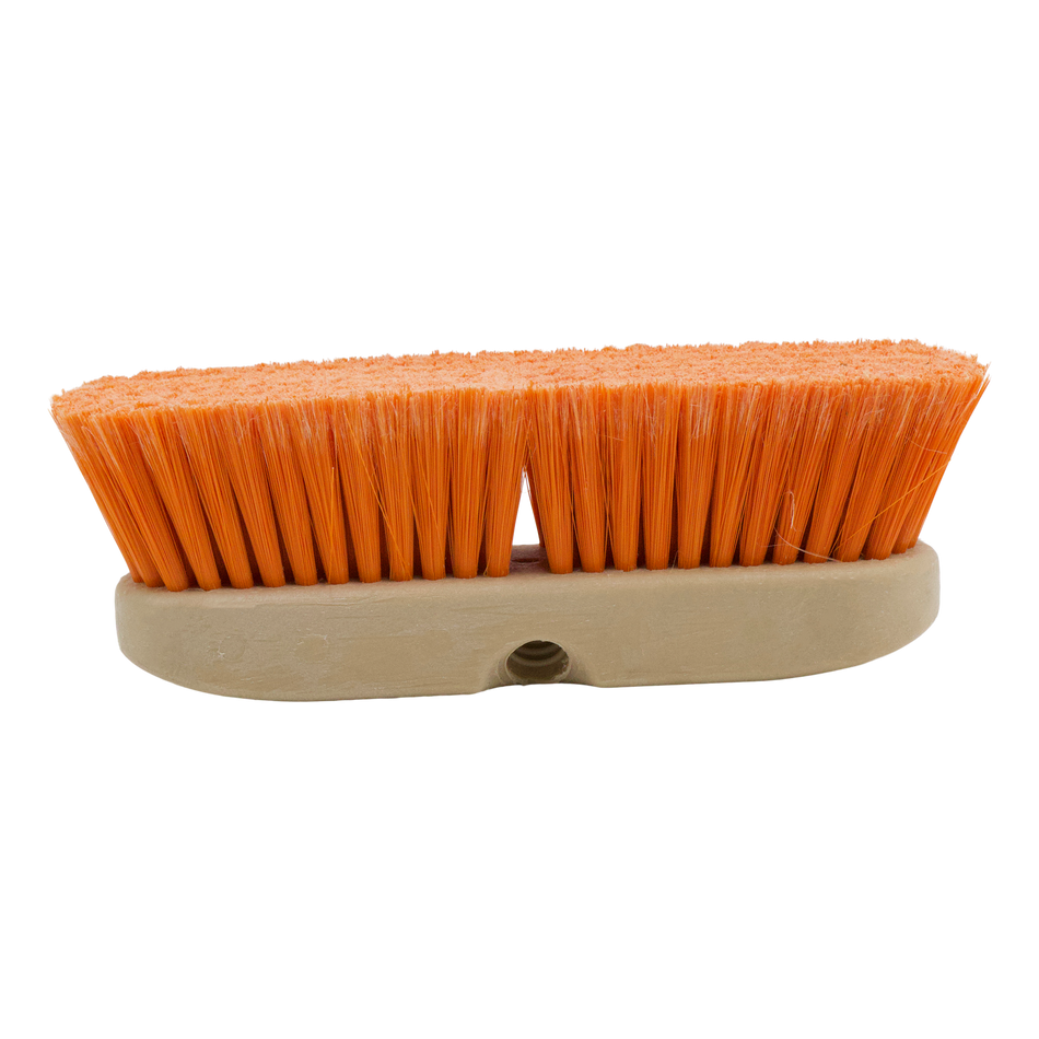 (12) BROSSE DE LAVAGE ORANGE DOUCE DE 10" POUR NETTOYAGE À L'ACIDE