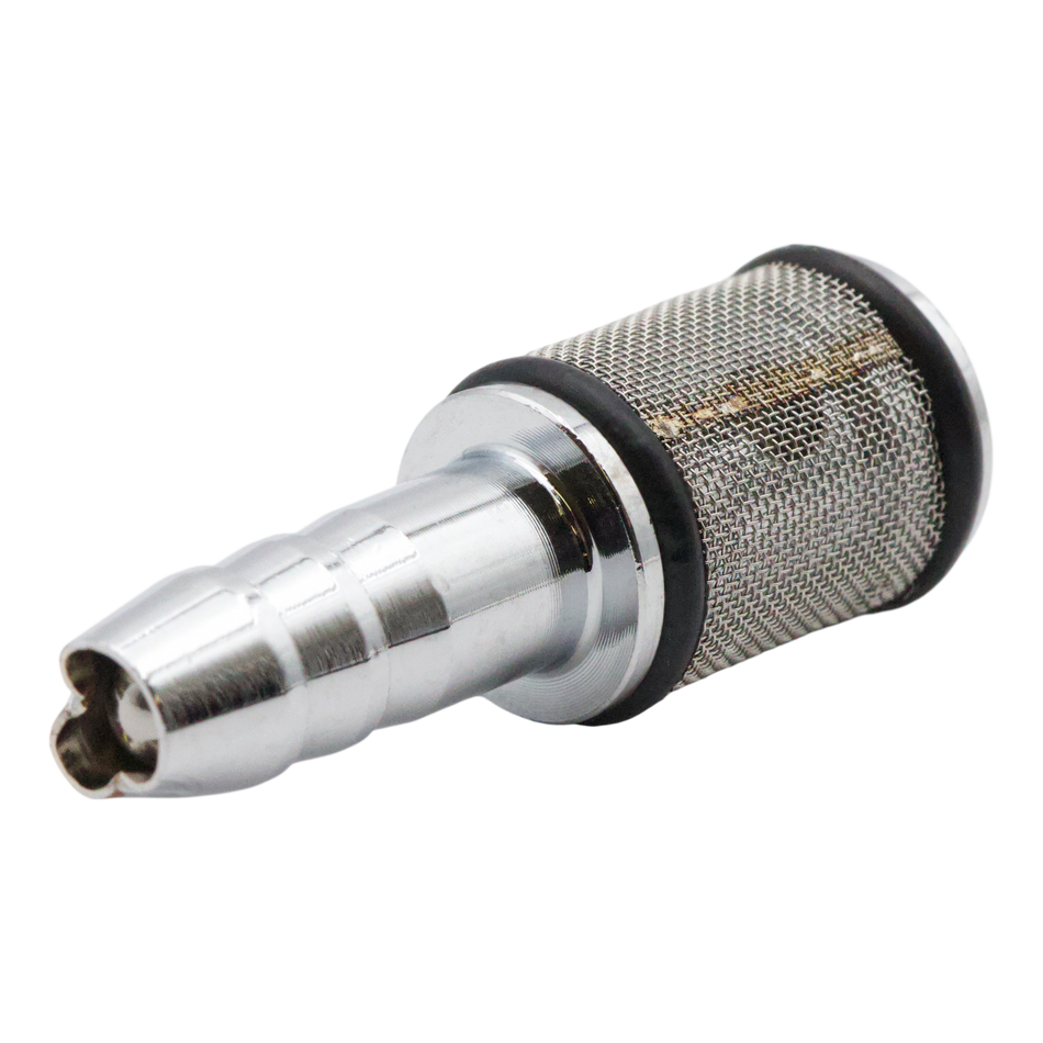 Filtre chimique en laiton chromé avec clapet anti-retour