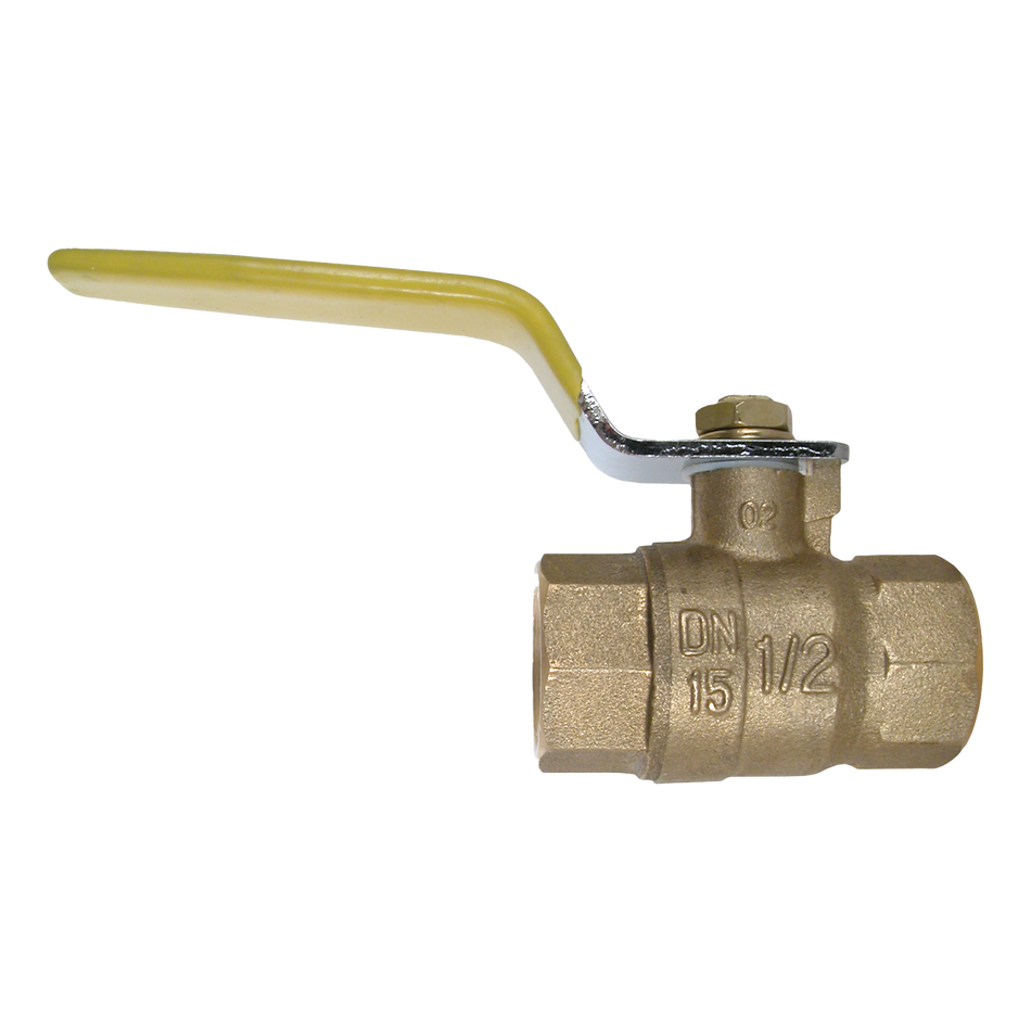 ROBINET À BILLE, 600 PSI, 1 1/4" FPT, LAITON