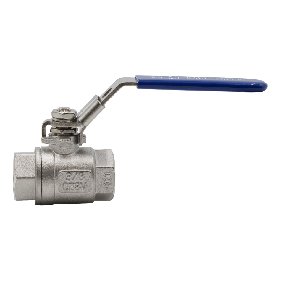 ROBINET À BILLE EN ACIER INOXYDABLE 316 3/8" FPT 2000 PSI