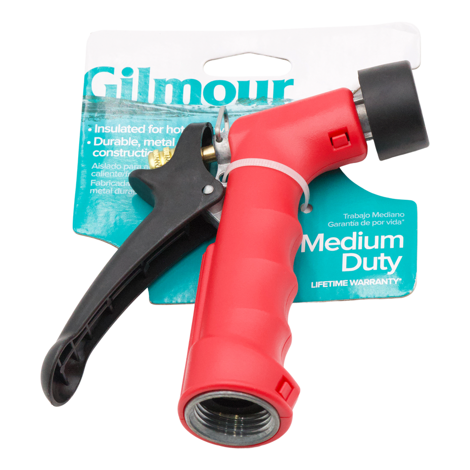 GARDEN HOSE NOZZLE (COMMERCIAL) INSULATED CHROME P