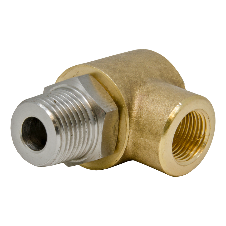 (50)BRASS SWIVEL W/S.S. STEM 1/2MPT X 3/8FPT 4000