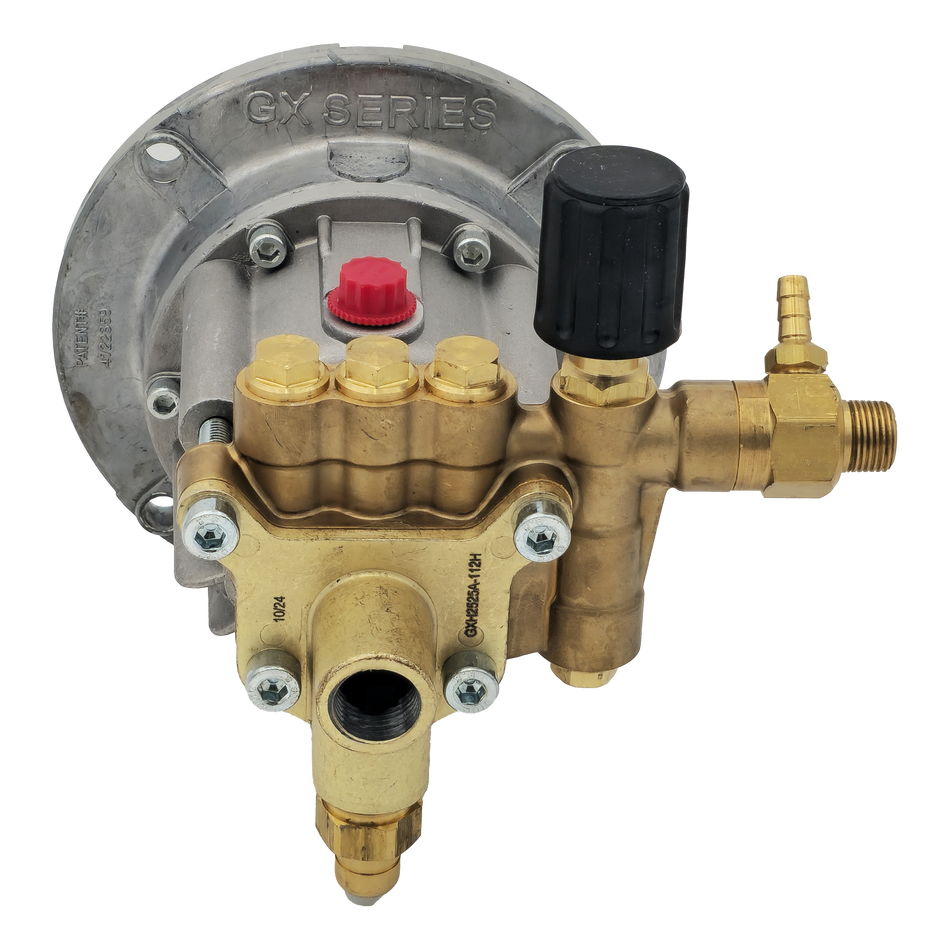 Pompe géante GXH2525A-112H 2 500 PSI 2,5 GPM 3 450 tr/min avec arbre en acier de 2,2 cm