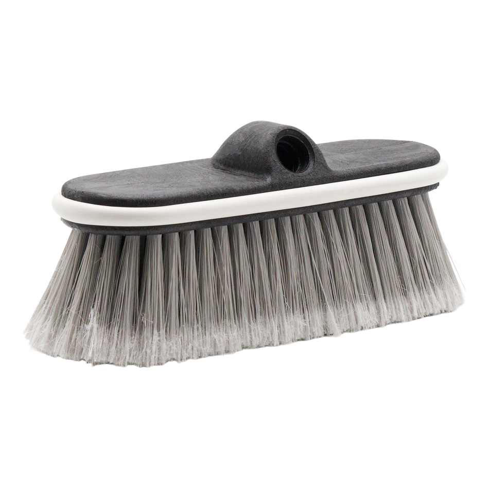 (10) BROSSE DE LAVAGE À POILS GRIS 10"
