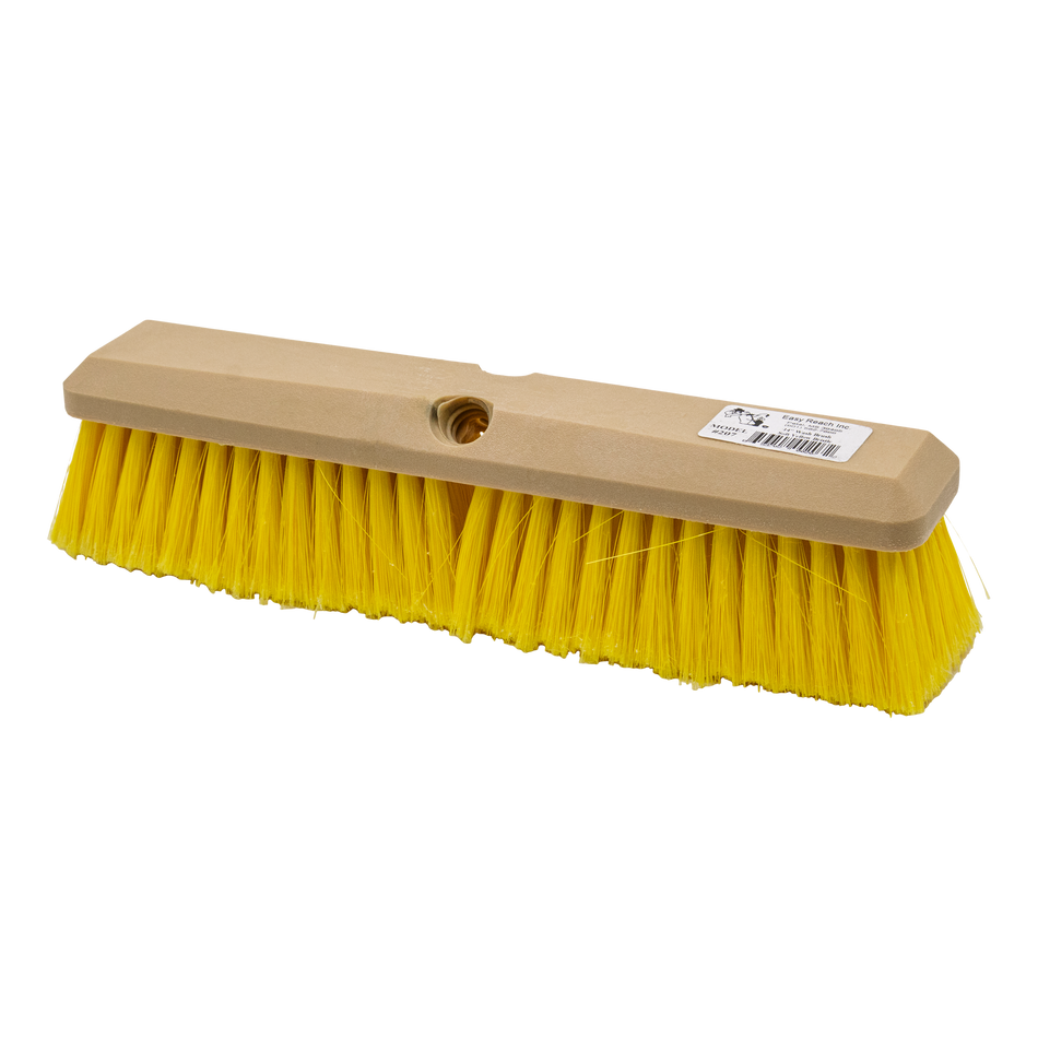 (12) BROSSE DE LAVAGE JAUNE 14"