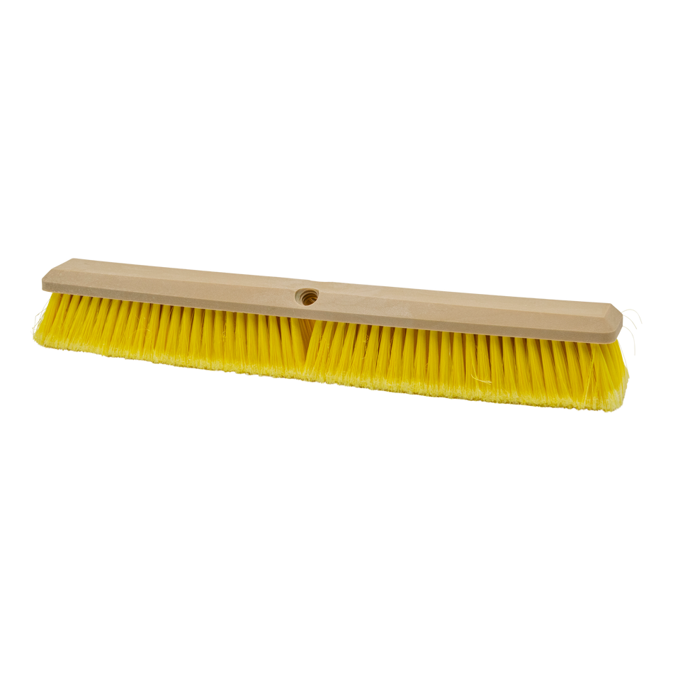 (12) BROSSE DE LAVAGE JAUNE 24"