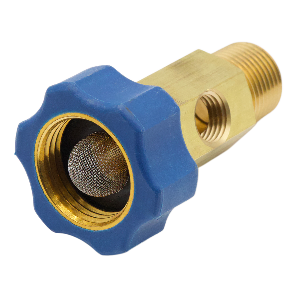 (100)EZ-GRIP FGH x 1/2" MPT W/BYPASS FITTING