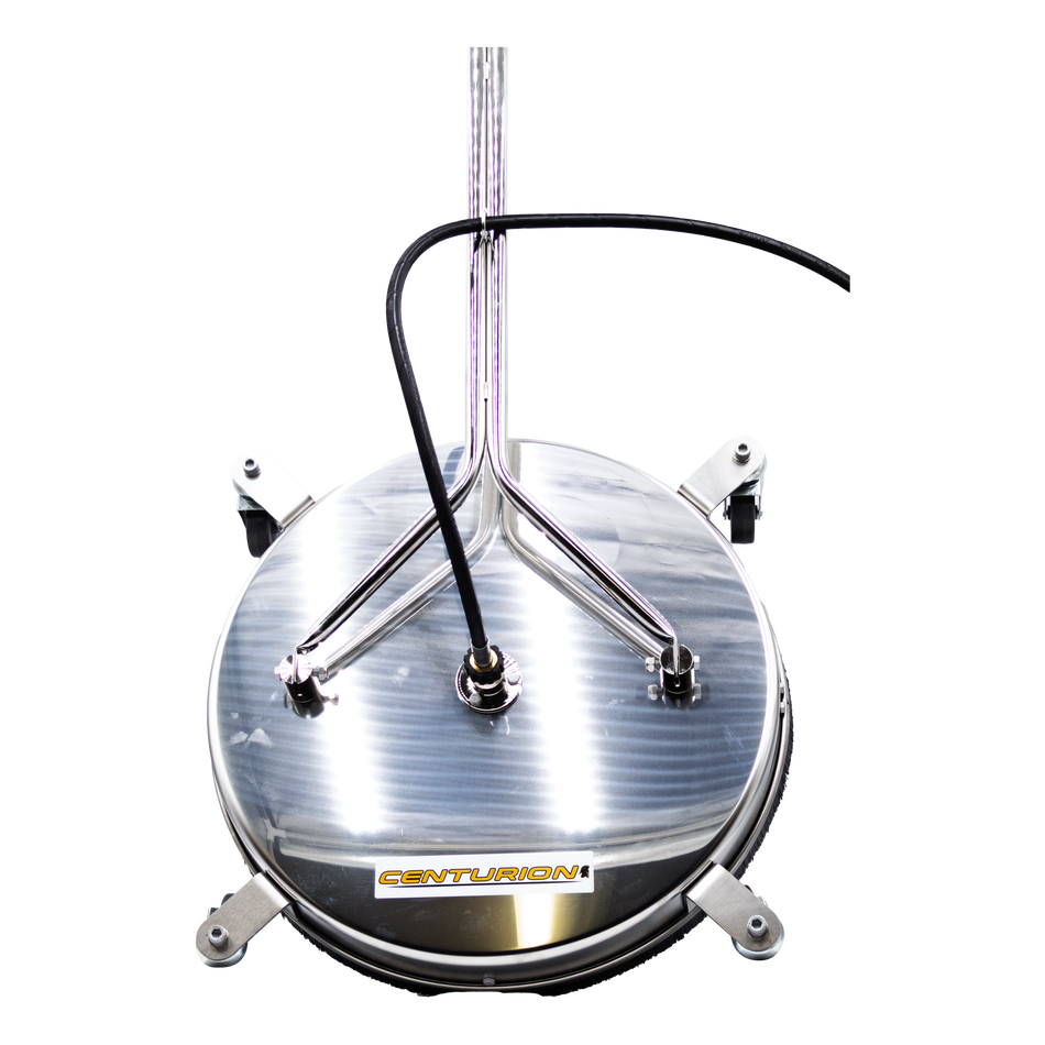 Centurion 21" Stainless Steel Surface Cleaner with 2-Arm Bar