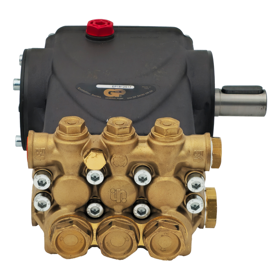 EP1812S17 4 GPM 2500 1750RPM ARBRE SOLIDE