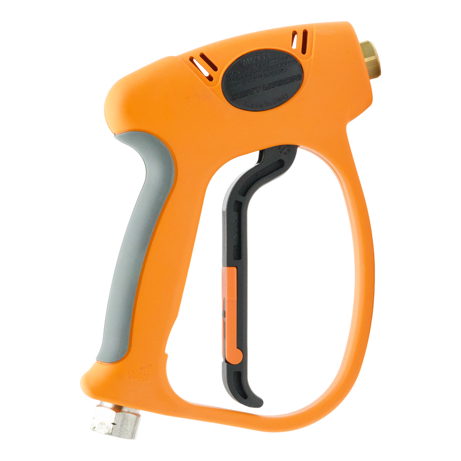 CENTURION HI-VIZ ACID SPRAY GUN WITH BUILT IN SWIVEL AND RELAXED TRIGGER