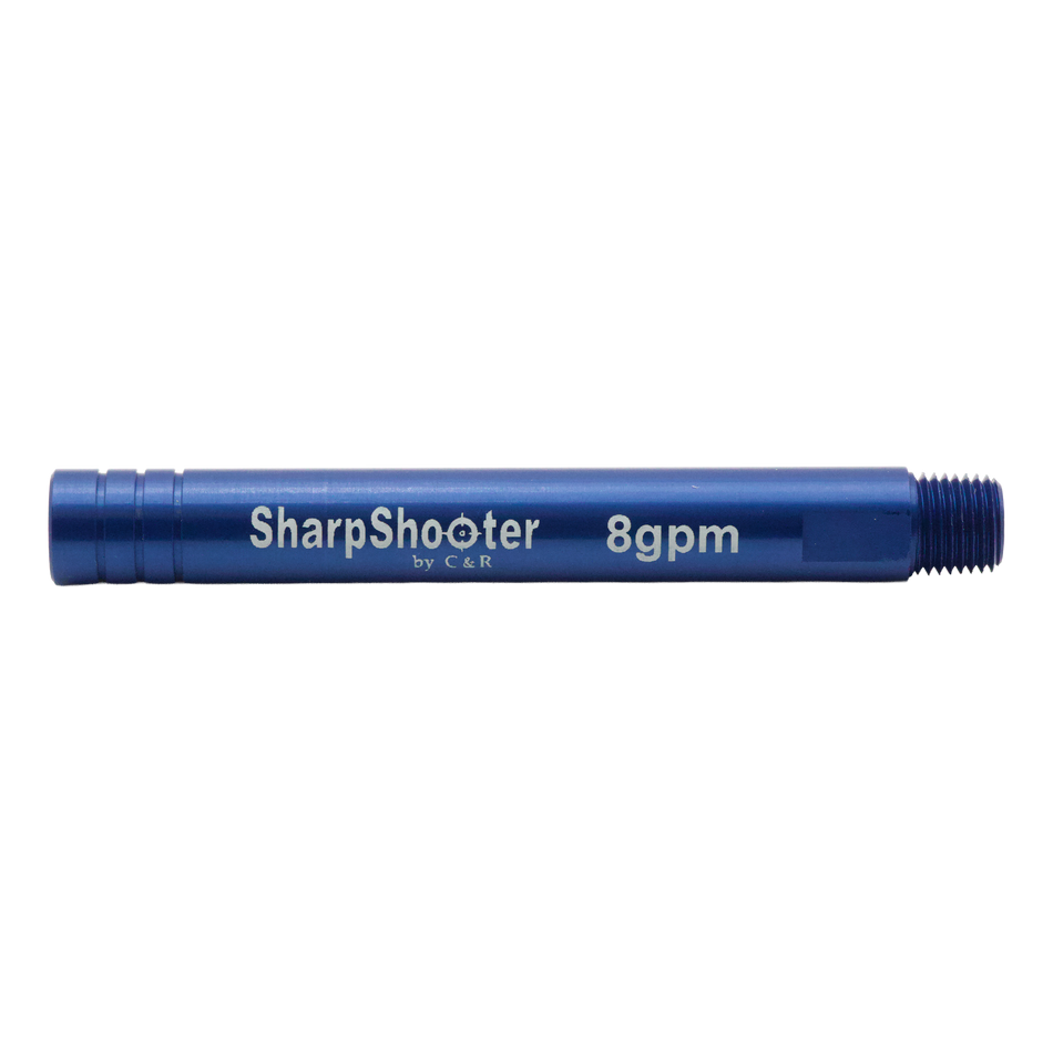 BUSE SHARP SHOOTER 8,0 GPM BLEUE