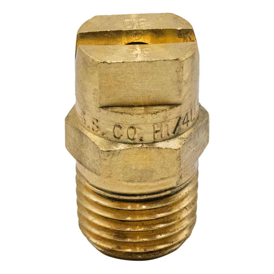 BRASS 1/4 VEEJET 6530 SOAPER NOZZLE
