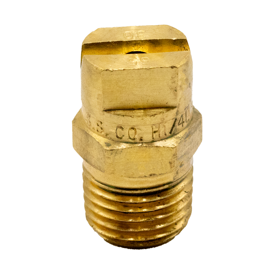 BRASS 1/4 VEEJET 6560 SOAPER NOZZLE