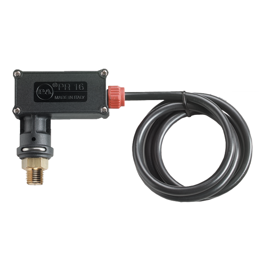 (20)PA PRESSURE SWITCH 1/4"MPT 15 AMP