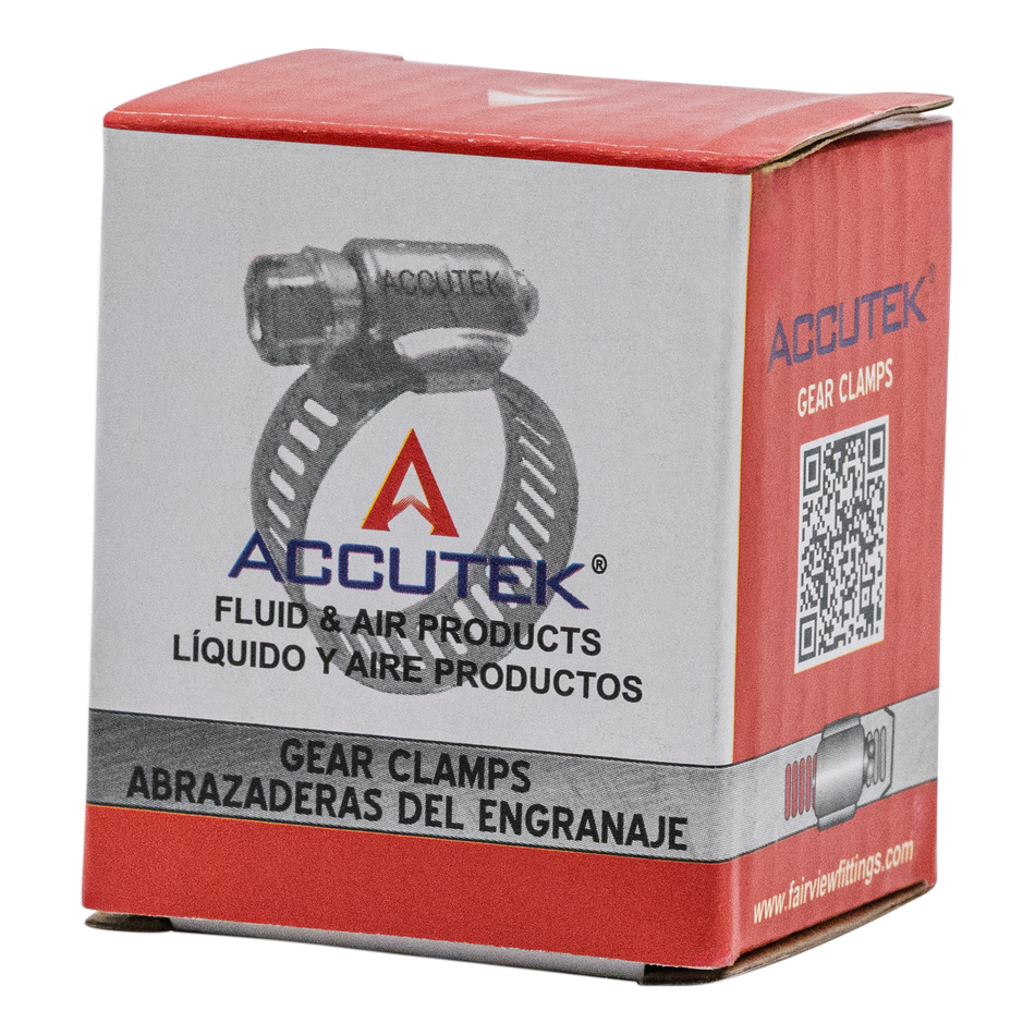 BOX OF 10 S.S. #4 MICRO HOSE CLAMPS