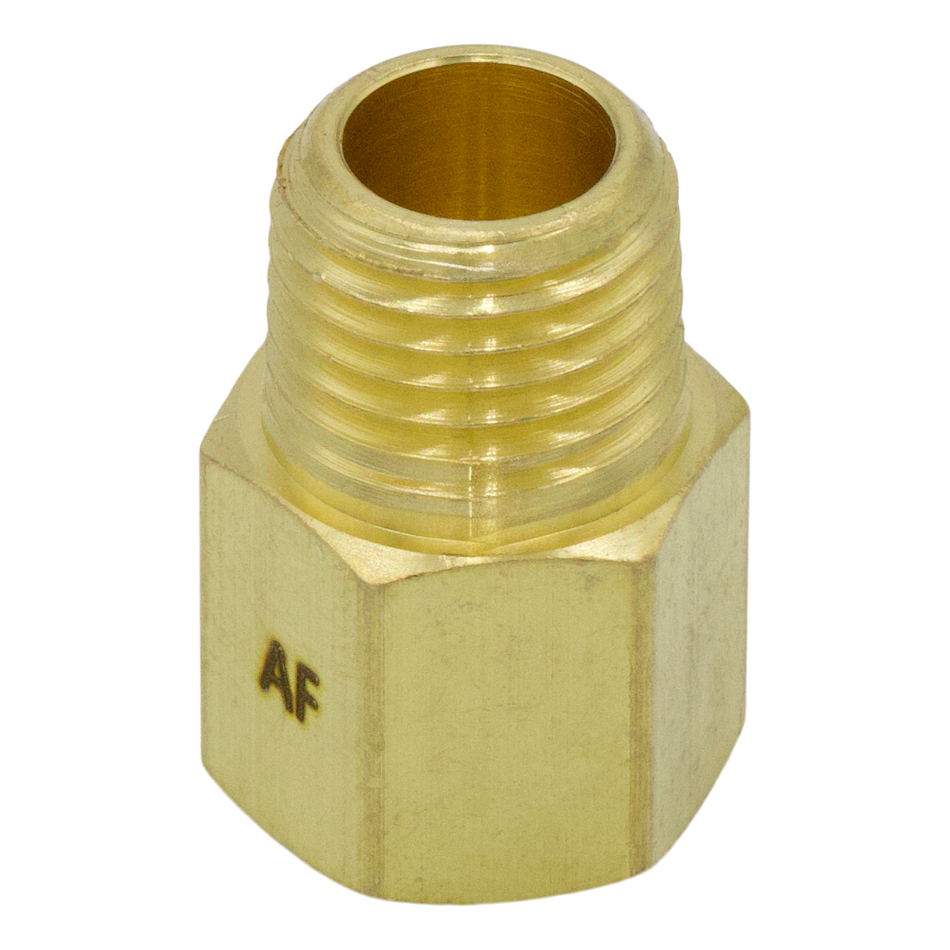 BRASS ADAPTER 1/4 FPT X 1/4 MPT