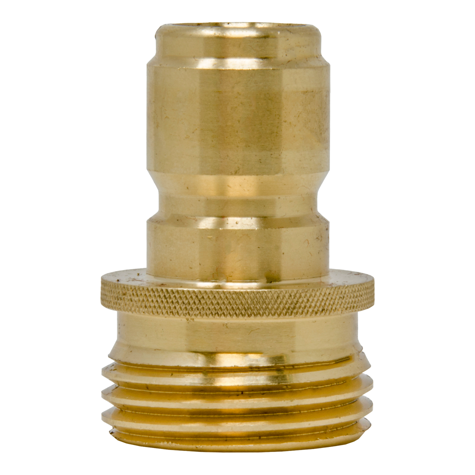 (200)GARDEN HOSE QUICK COUPLE PLUG X 3/4 MGH