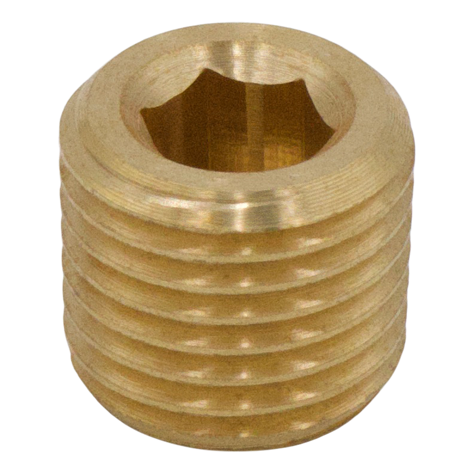 BOUCHON À TÊTE ALLEN EN LAITON 1/2"