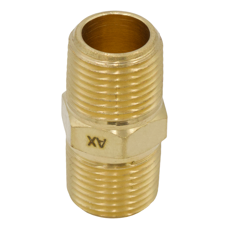 MAMELON HEXAGONAL EN LAITON 3/4" MPT