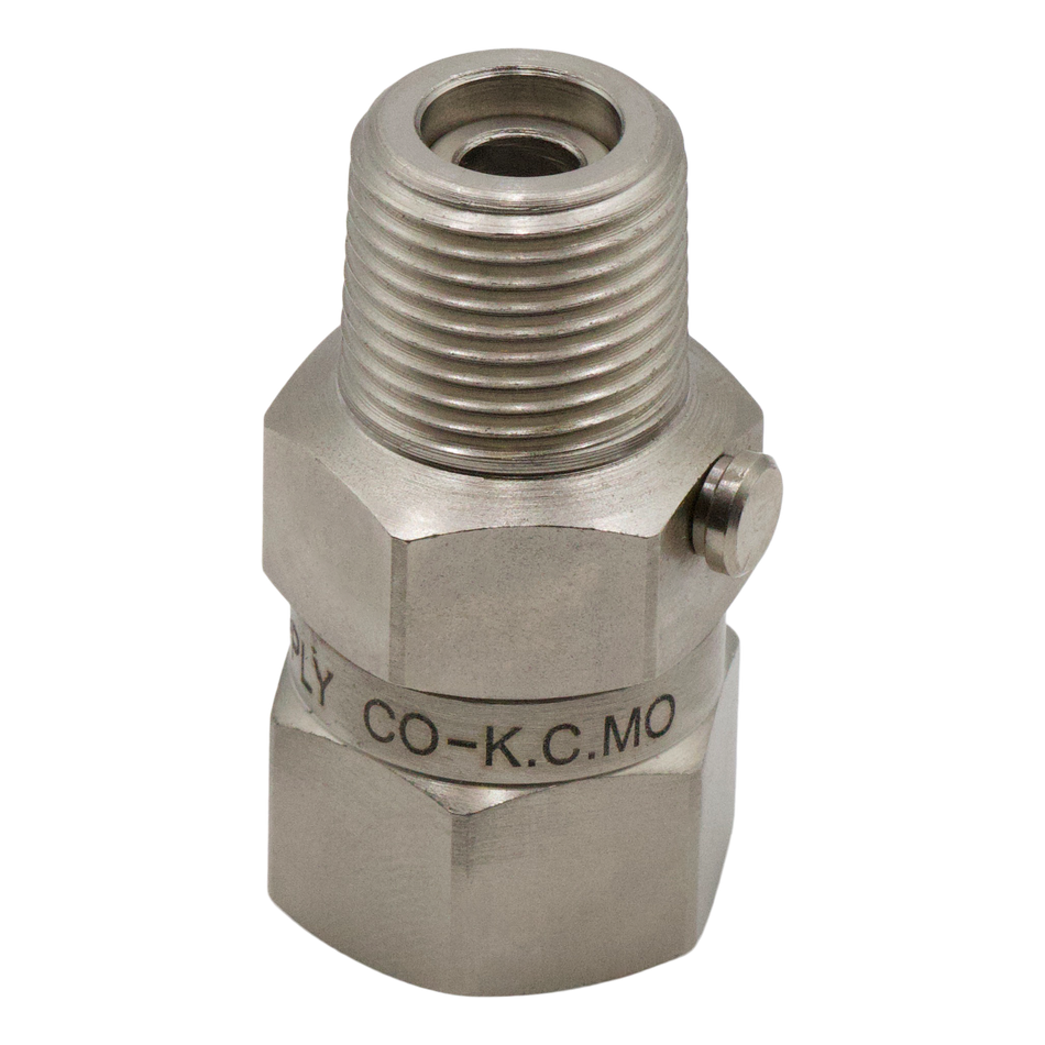 KIM SS SWIVEL B.B 3/8MPTx3/8FPT 3500PSI
