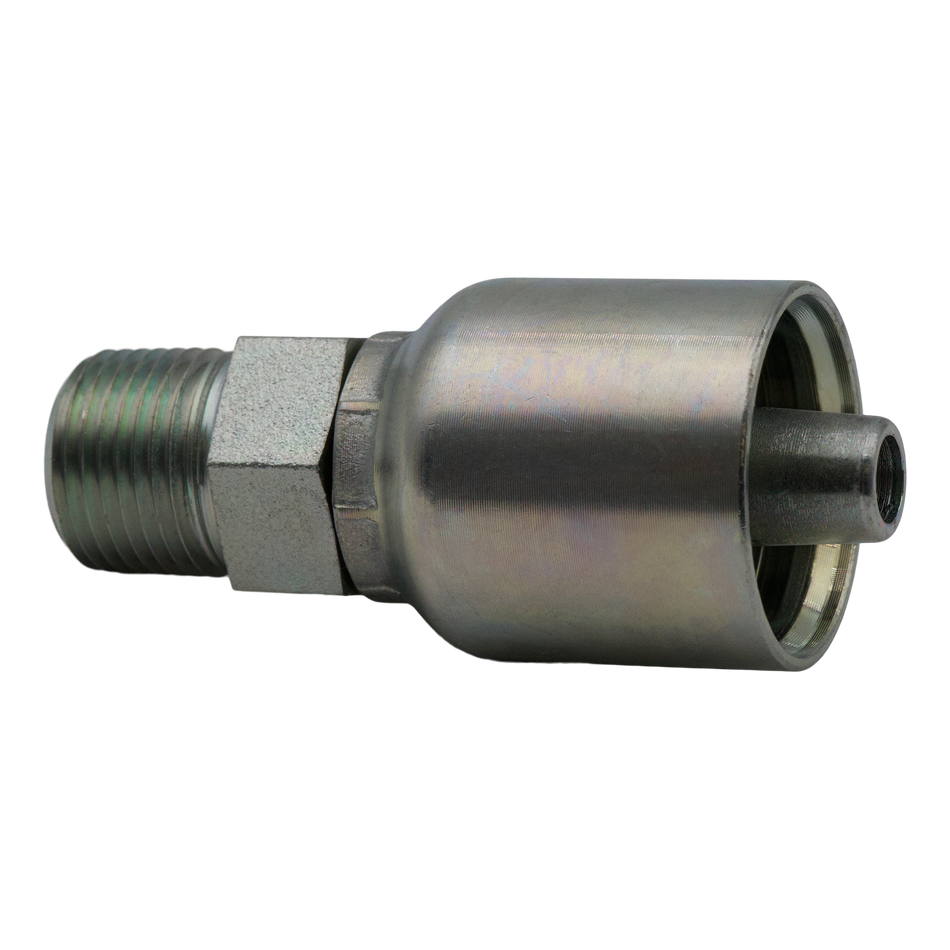 RACCORD À SERTIR TIGE 1/4" X SOLIDE 1/4MPT
