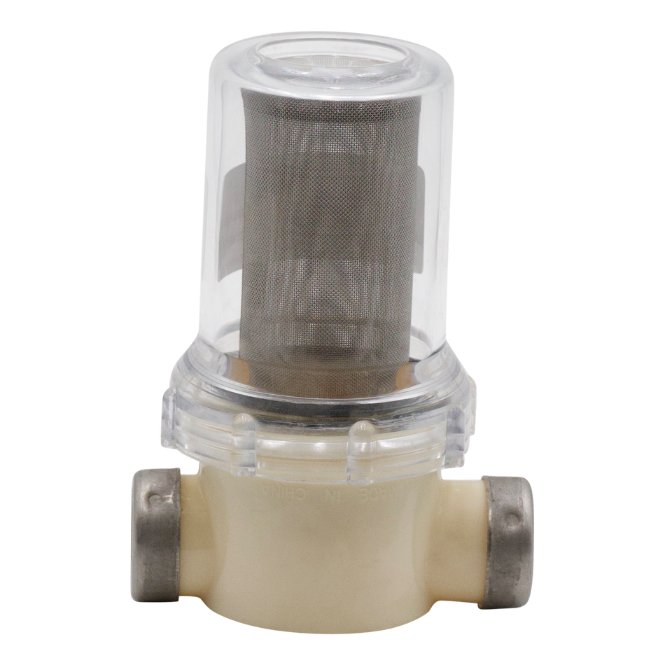 (30) FILTRE À EAU TRANSPARENT 3/4" FPT 80 MAILLES