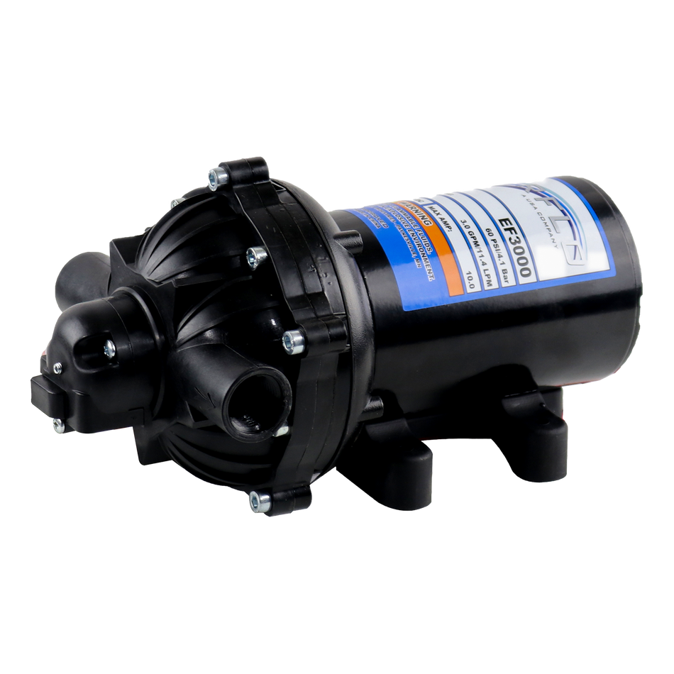 EF3000 EVERFLO PUMP 3.0GPM 60PSI 12V 10A