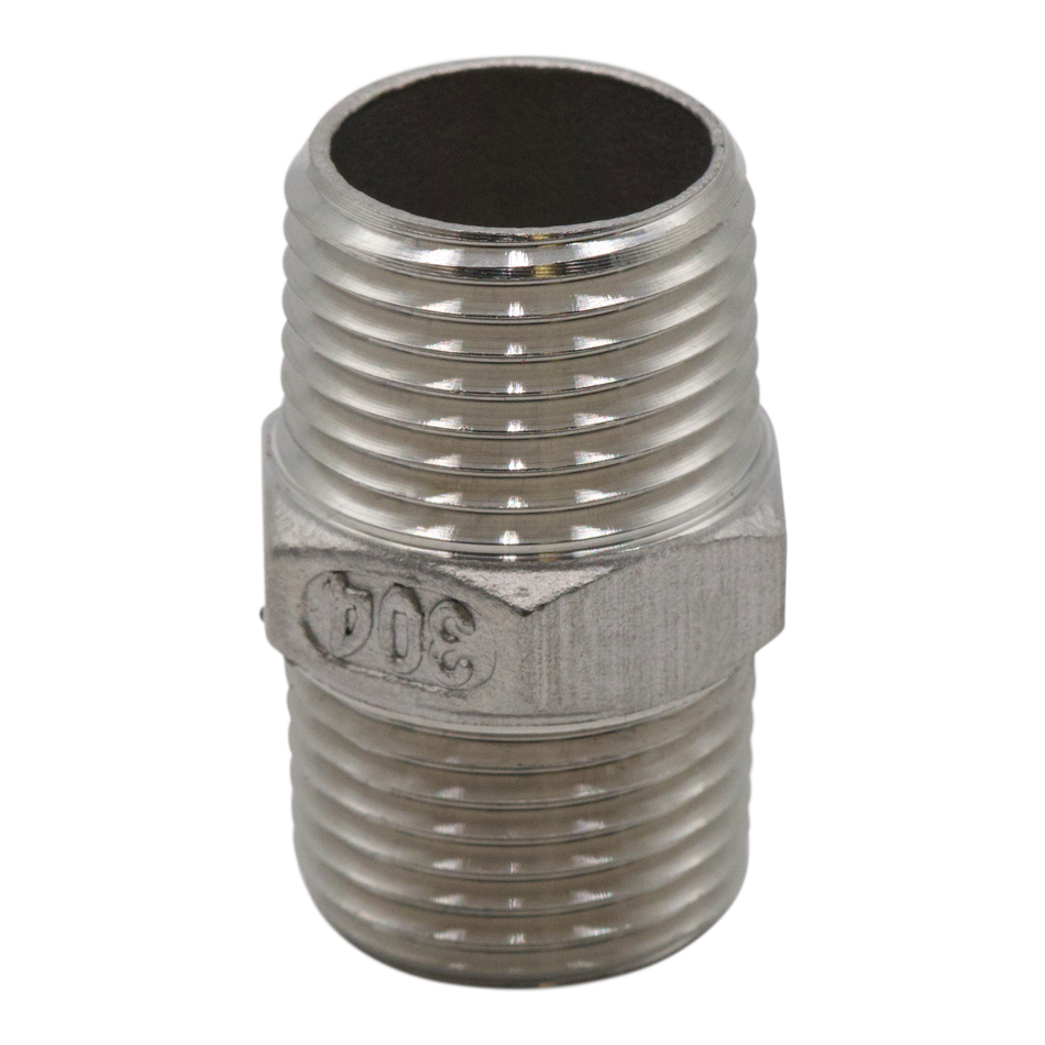 Raccord hexagonal 304SS 1/4 MPT 150#