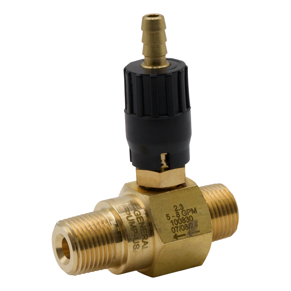 (25)GP HI-DRAW ADJ ACID INJECT 2.3mm 5-8 GPM