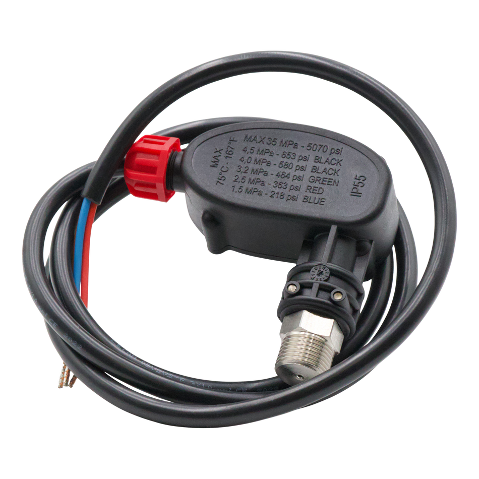 MECLINE PRESSURE SWITCH 3/8" MPT 15 AMP