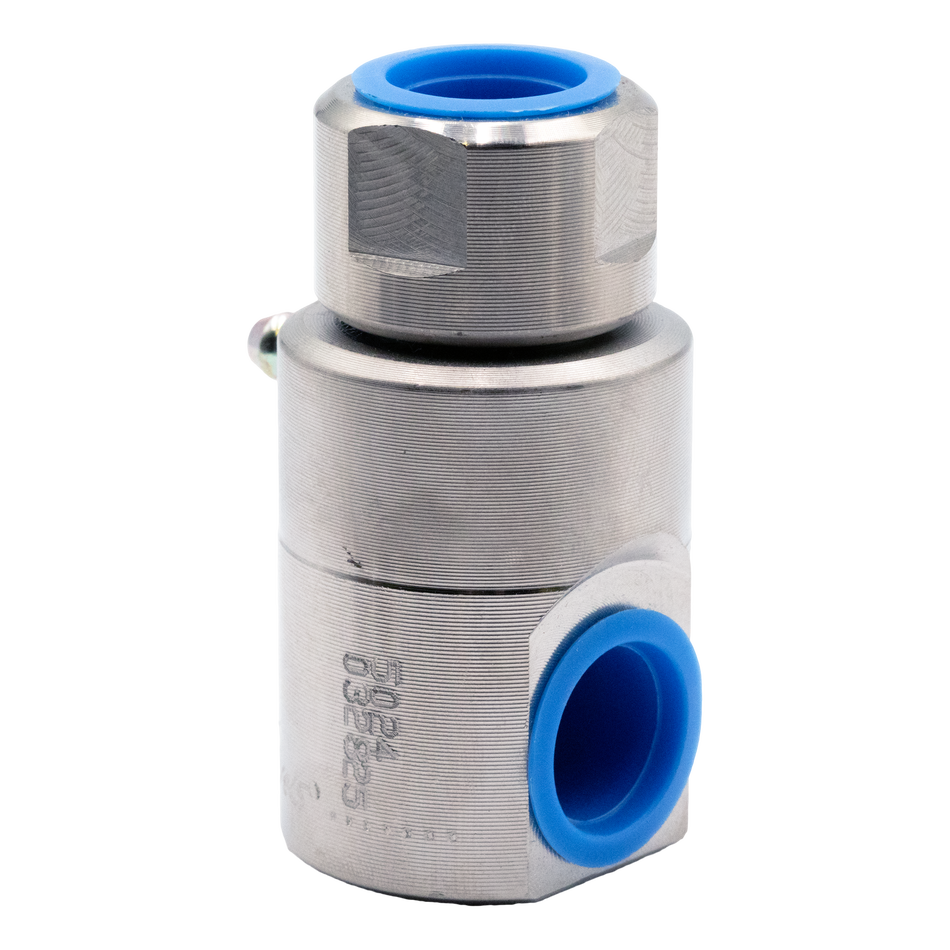 SUPER SWIV 5014 90 DEG 3/8F X 3/8F 5000 PSI AVEC ZER