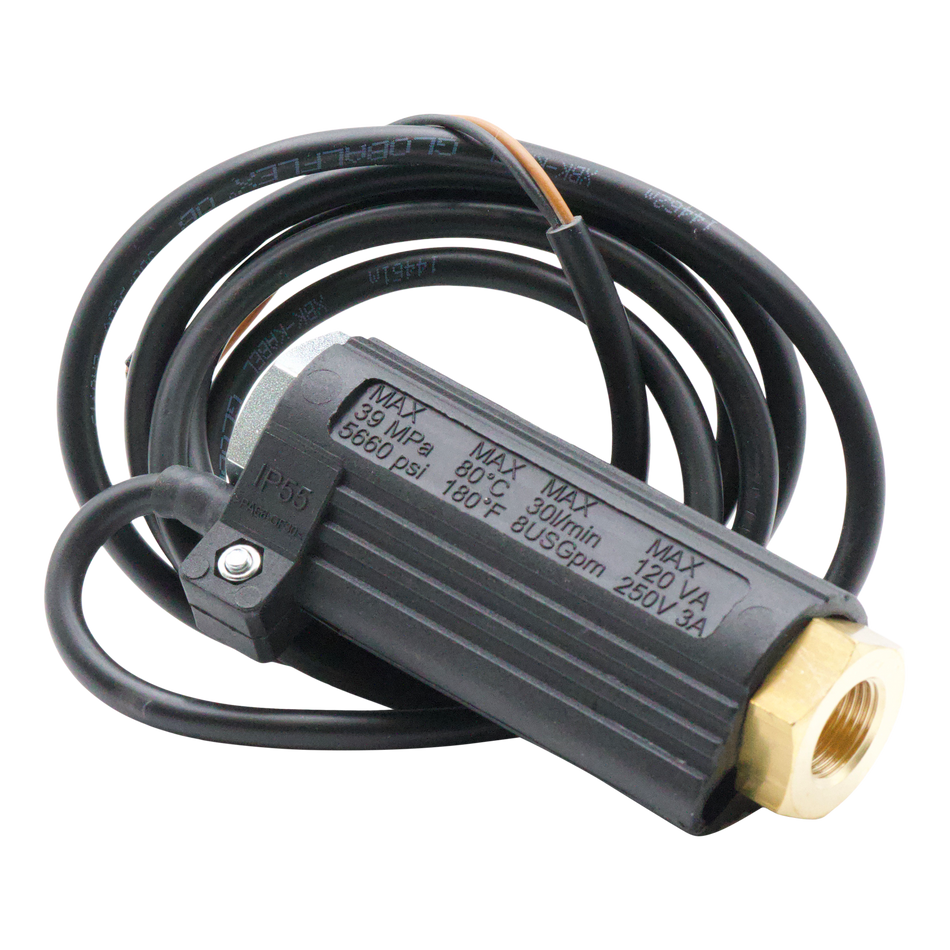 MV60 FLOW SWITCH HORIZONTAL 3/8FPT I/O