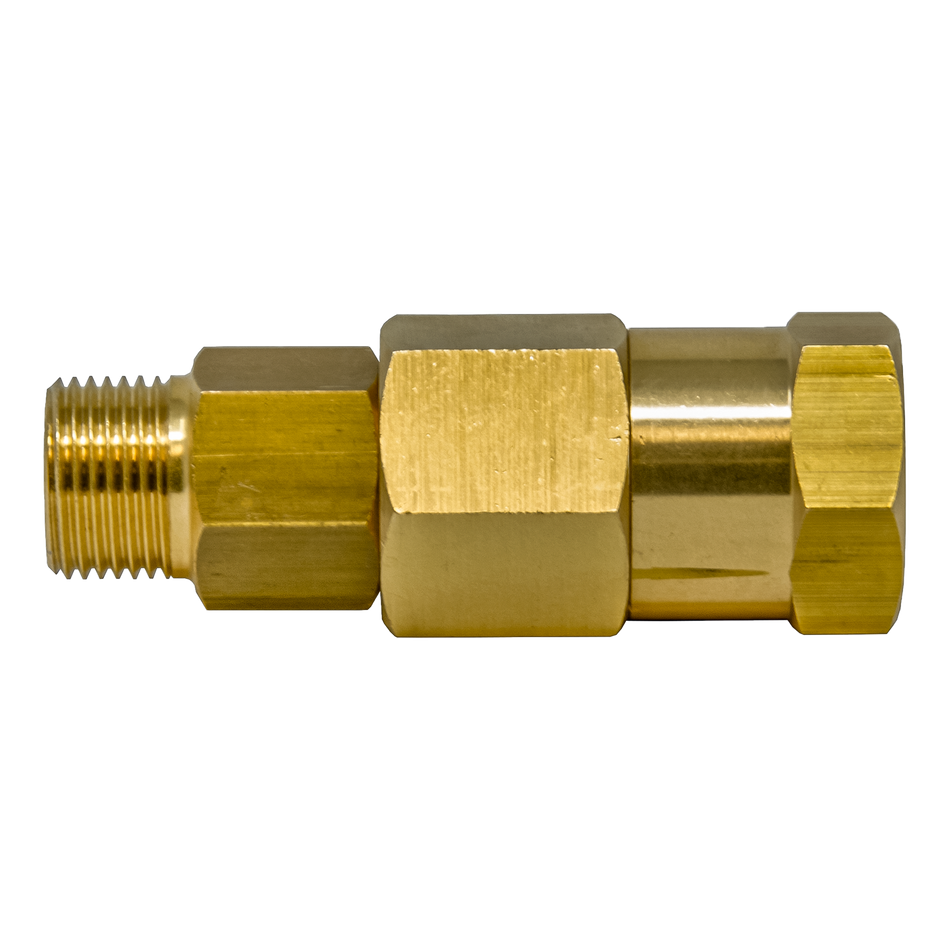 PA BRASS SWIVEL 3/8" M/F 4050 PSI