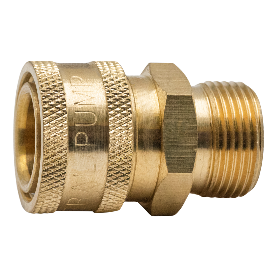 22mm SCREW PLUG X 3/8 QC SOCKET ADAPTER