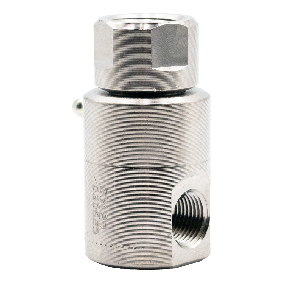 SUPER SWIV 23129  90 DEG 1/2F X 3/8F 5000 PSI