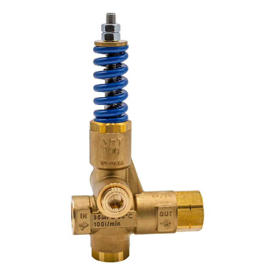 DÉCHARGEUR VRT100-330D 26 GPM 4 800 PSI BLEU AVEC DOUBLE PAR