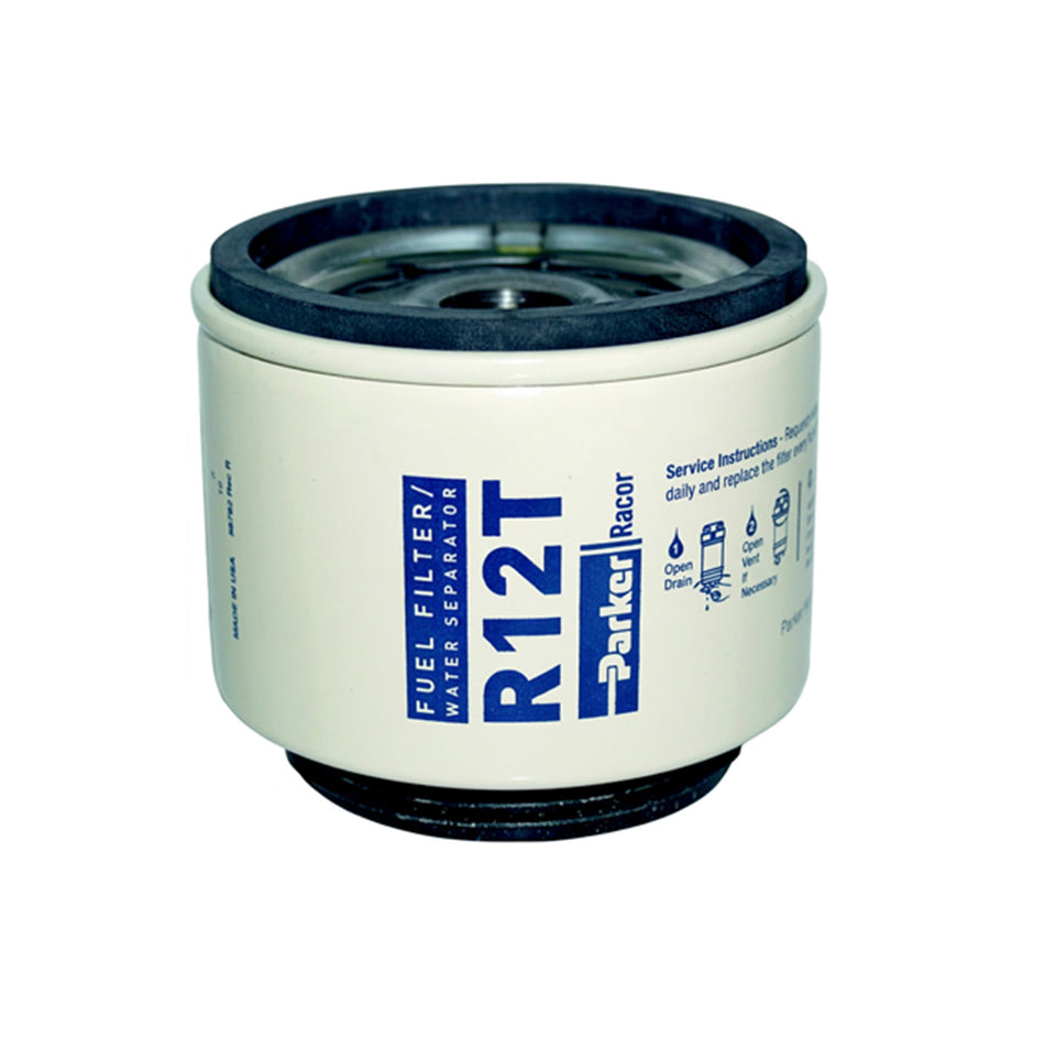 Racor R12T M18x1.5 10-Micron Fuel Filter Element - 1484
