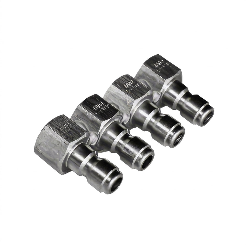 (120) JROD PORTE-BUSES 4 VOIES SS (POUR 1/4" MPT)
