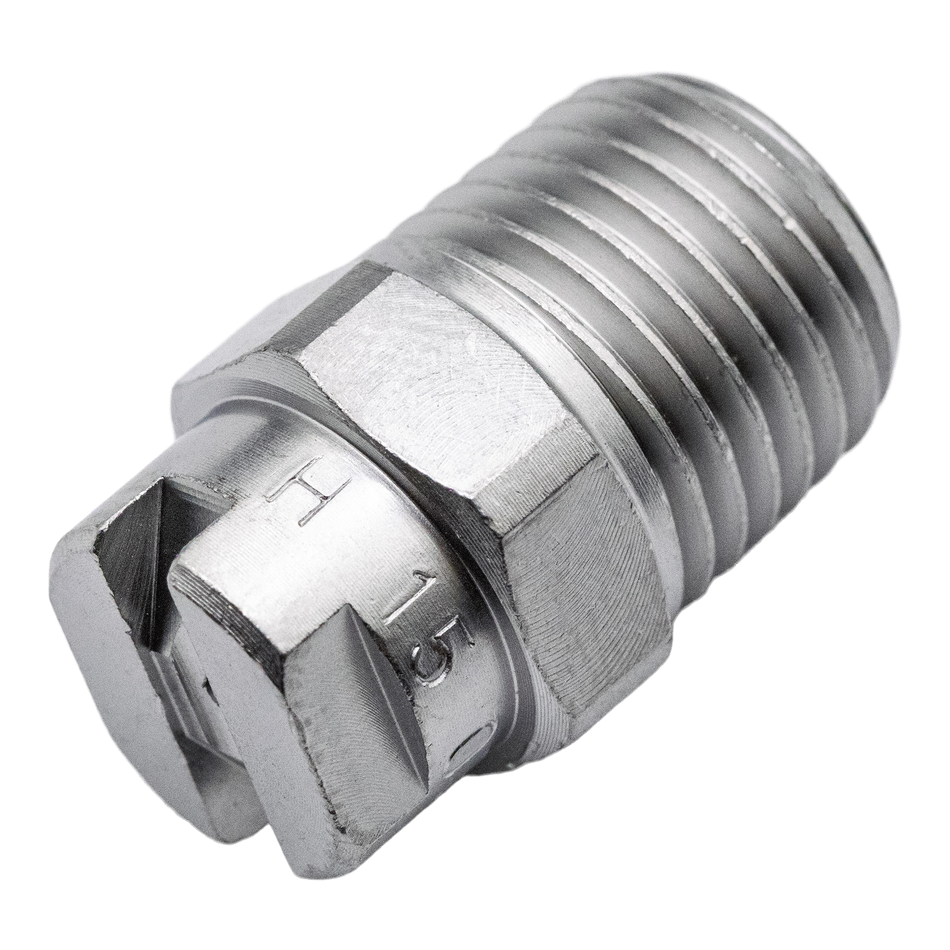 PNR 1/4" MNPT 15° 3.0 Stainless Steel Spray Nozzle