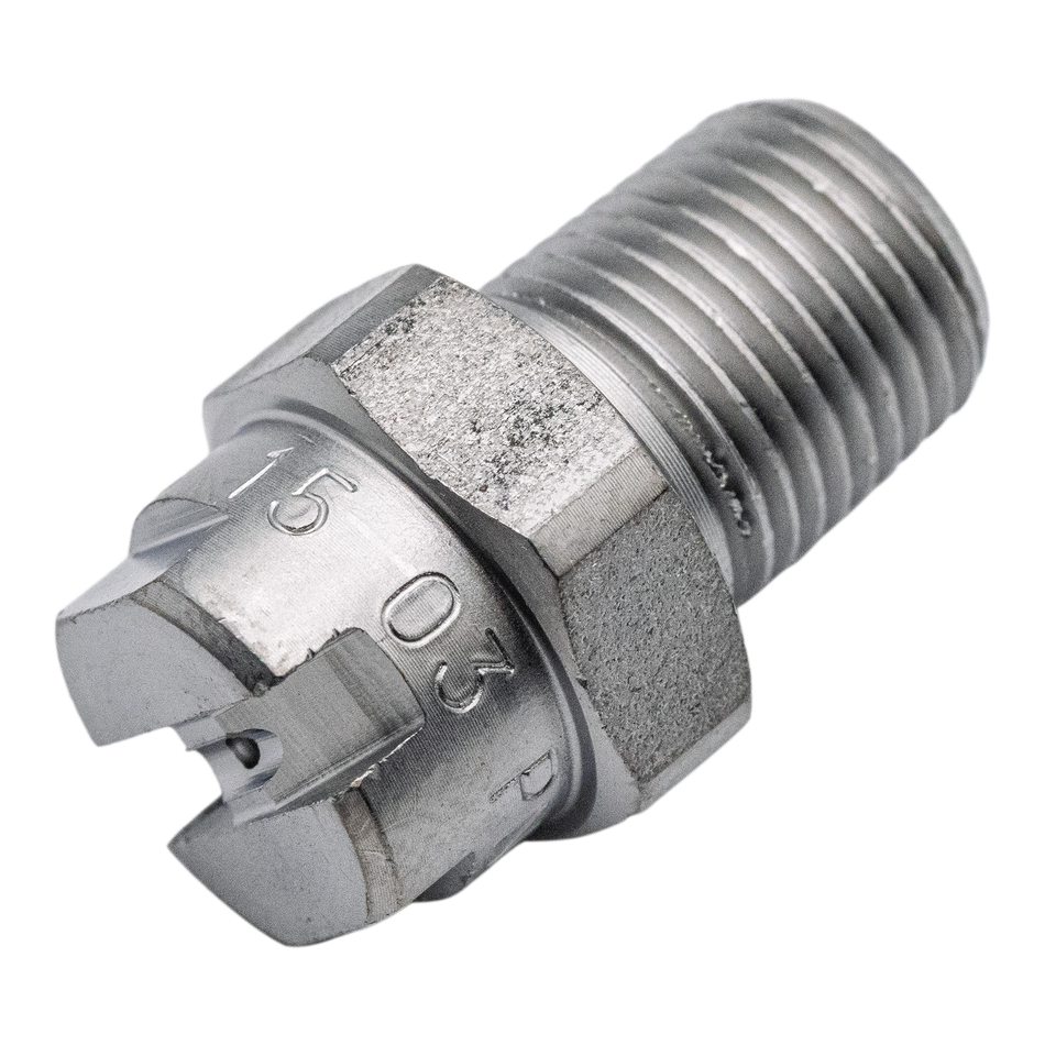 PNR 1/8" MNPT 15° 3.0 Stainless Steel Spray Nozzle