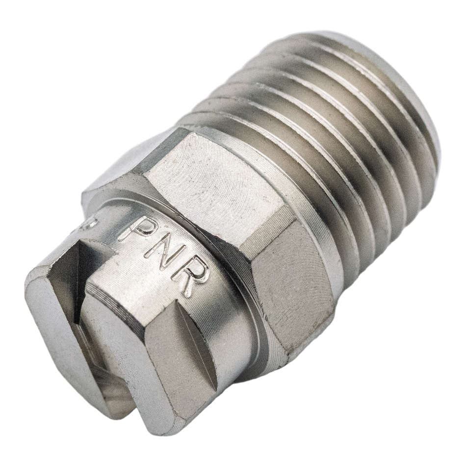 PNR 1/4" MNPT 25° 8.0 Stainless Steel Spray Nozzle